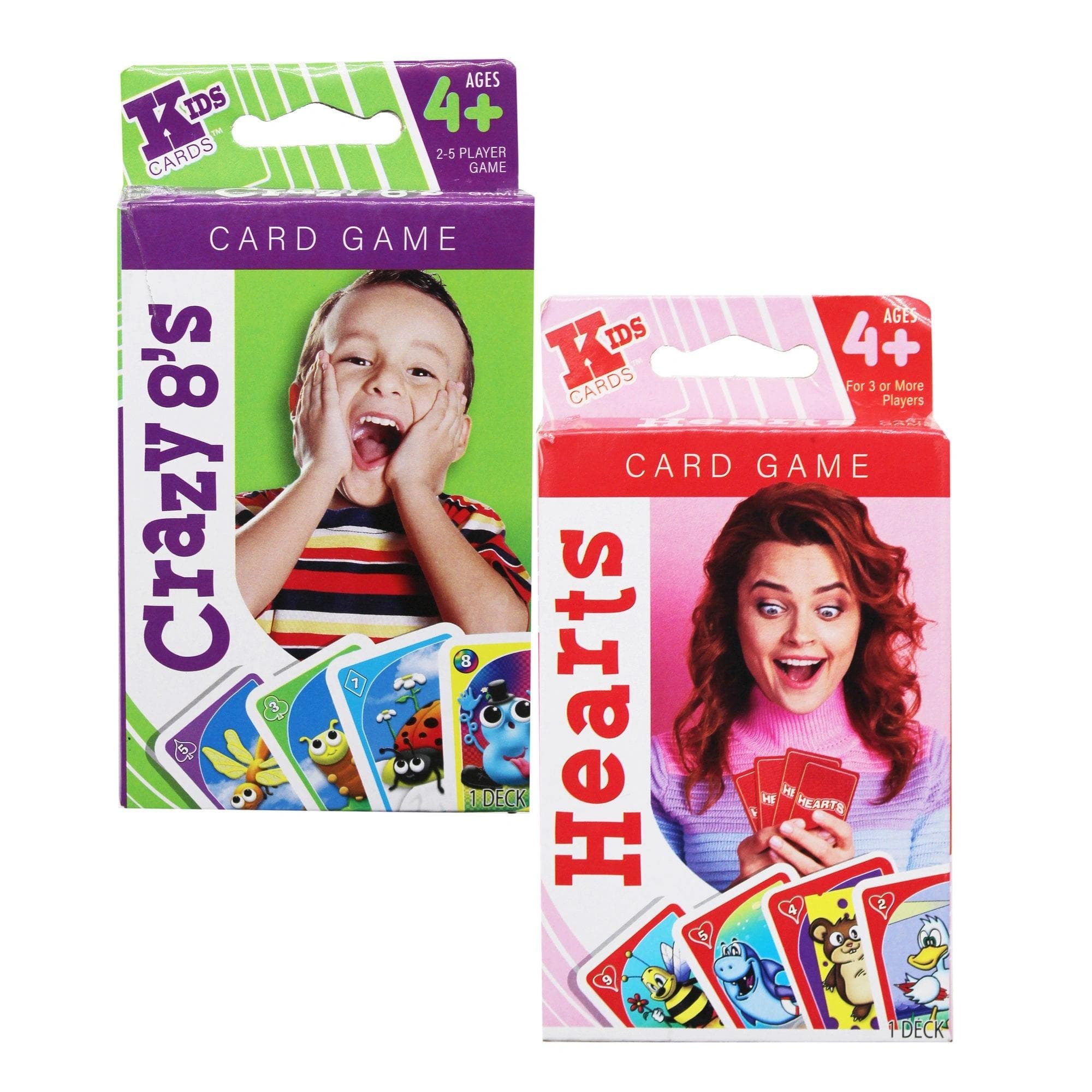 Product Image of 4 Assorted Style Playing Card Games
