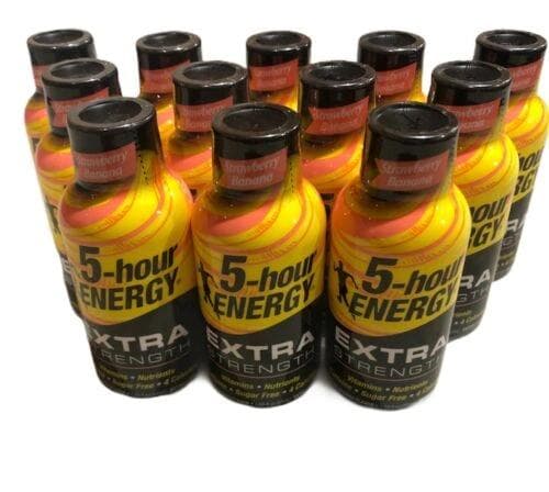 Product Image of 5-hour Energy Extra Strength Sugar Free Strawberry/Banana Energy Shot