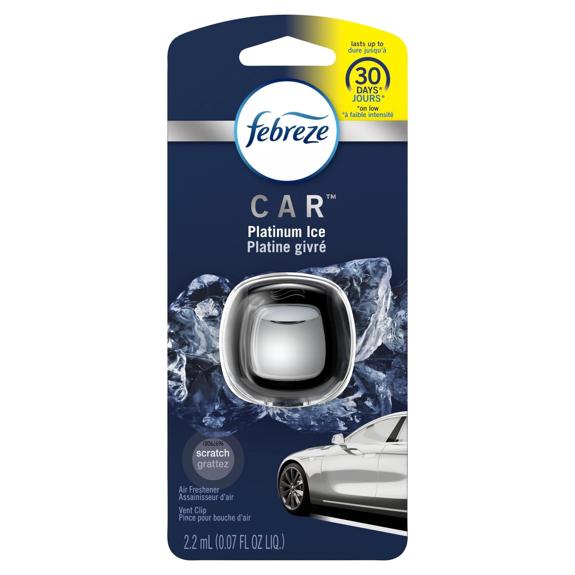Product Image of Febreze Platinum Ice Car Air Freshener Vent Clips