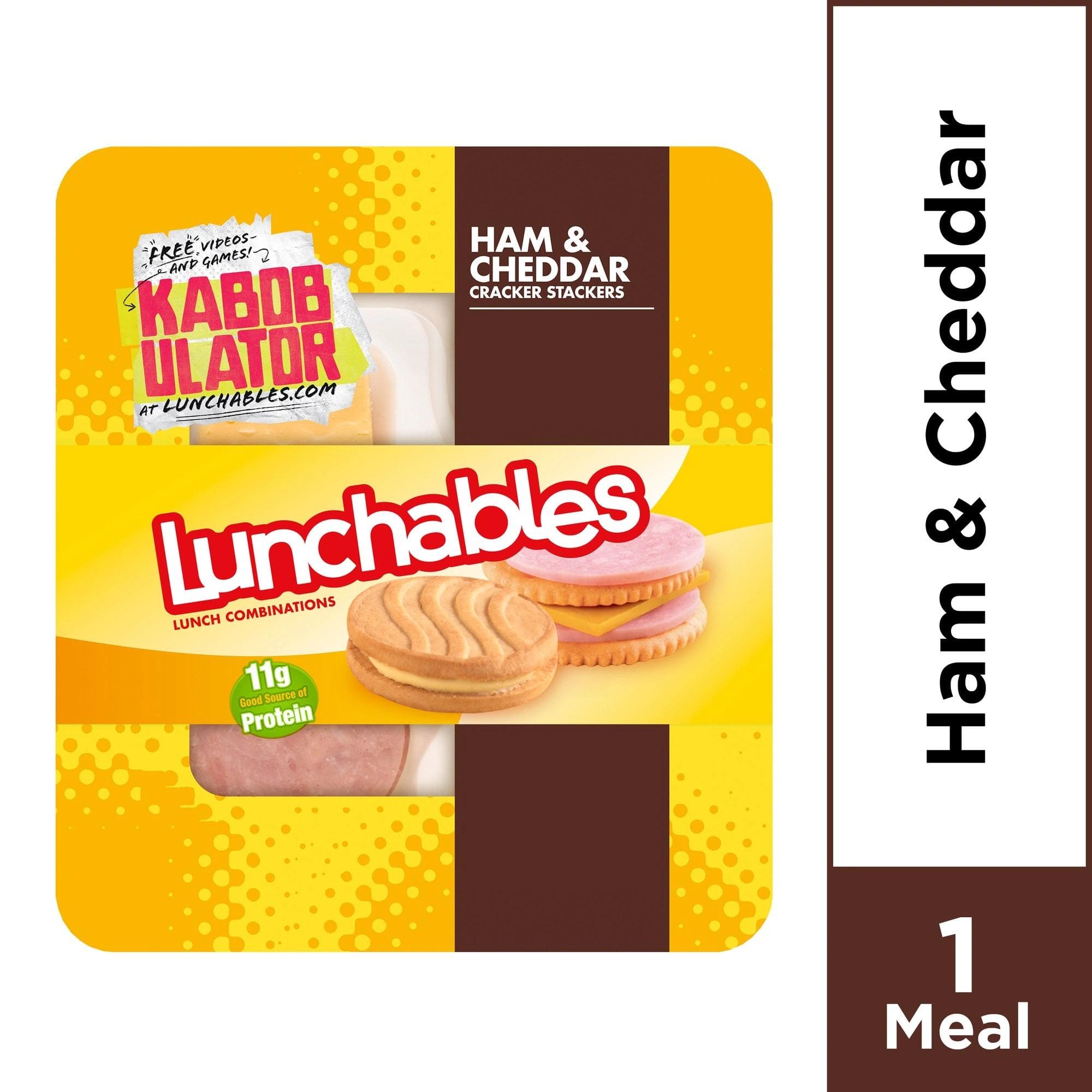 Product Image of Lunchables Ham & Cheddar with Cracker Stackers